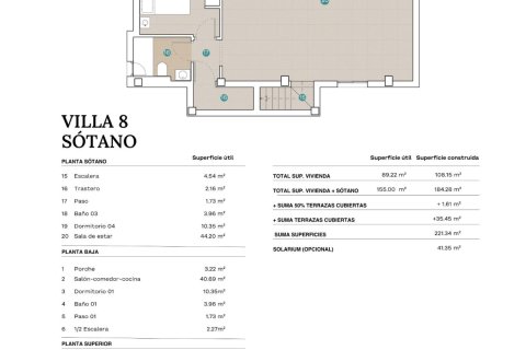 Villa pārdošanā Polop, Alicante, Spānijā 4 istabas, 217 m2 Nr. 128440 - attēls 12