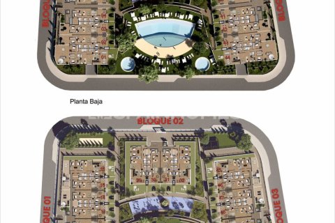 Huoneisto myytävänä Monforte del Cid, Alicante, Espanja, 2 makuuhuonetta, 88 m2 No. 124709 - kuva 21