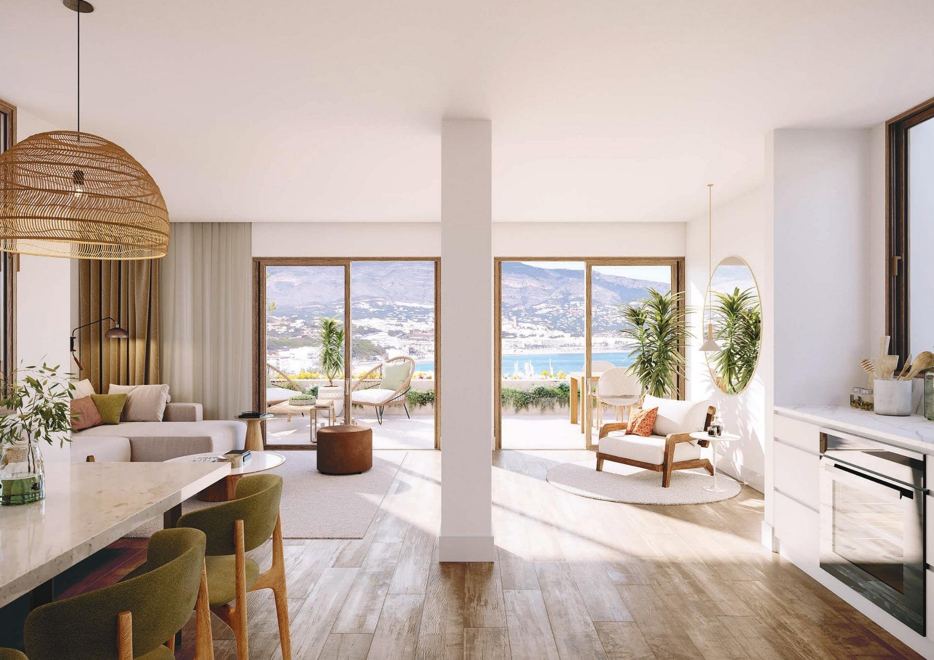 Apartment in Albir, Alicante, Spain 2 bedrooms, 80 sq.m. No. 120017