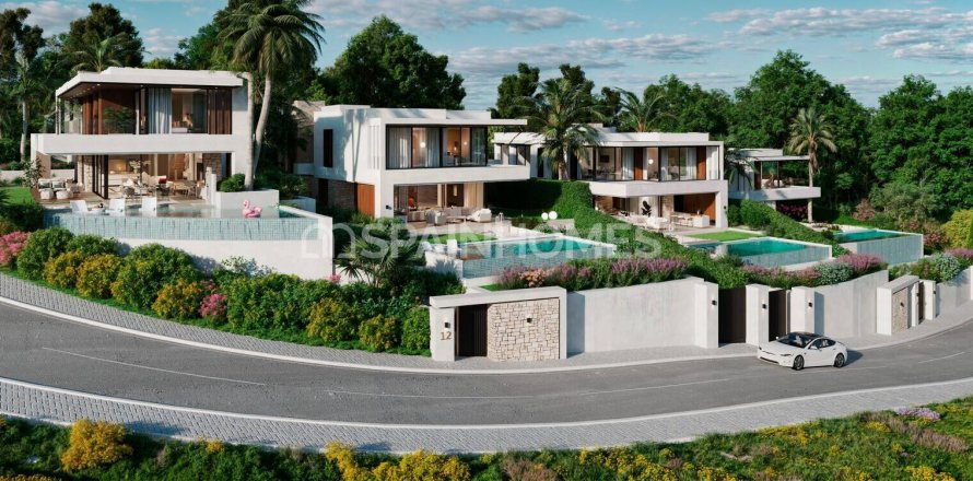 Huvila Benalmadena, Malaga, Espanja 4 makuuhuonetta, 508 m2 No. 120822