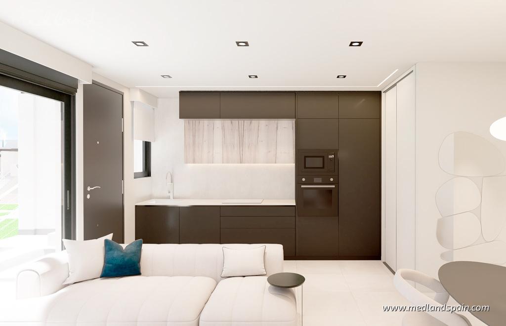 Apartament w Pilar de la Horadada, Alicante, Hiszpania 2 sypialnie, 66 mkw. nr 129820