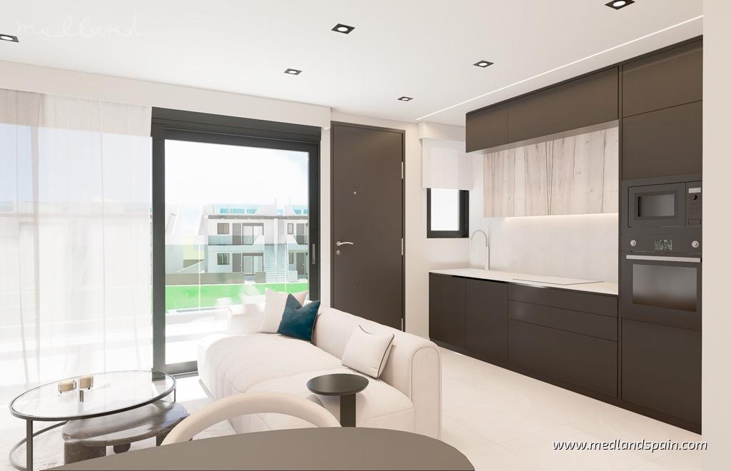 Apartament w Pilar de la Horadada, Alicante, Hiszpania 2 sypialnie, 66 mkw. nr 129820