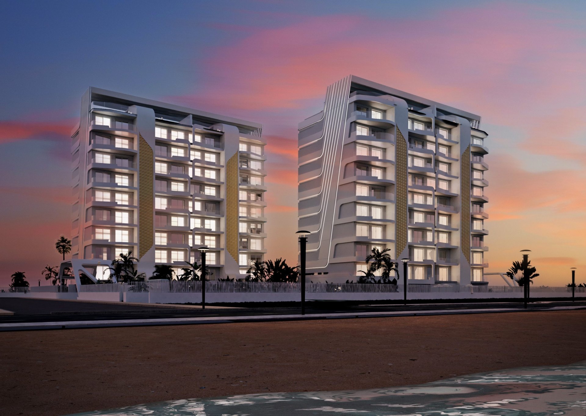 Appartamento a La Manga del Mar Menor, Murcia, Spagna 3 camere da letto,  N° 132385