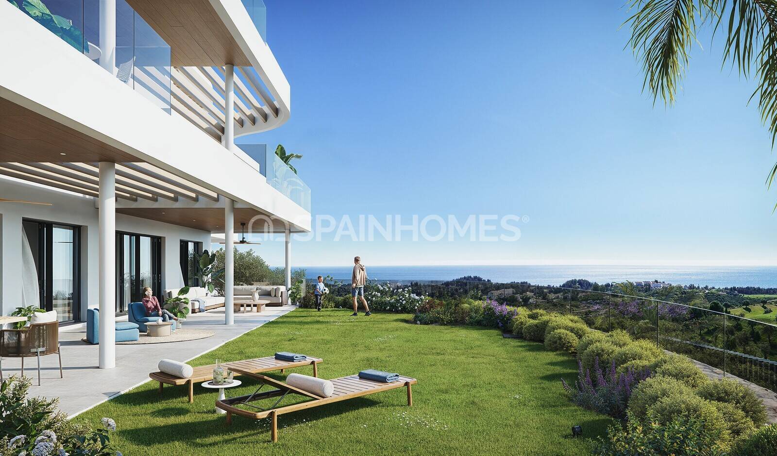 Apartment in Mijas, Malaga, Spain 2 bedrooms, 94 sq.m. No. 131124