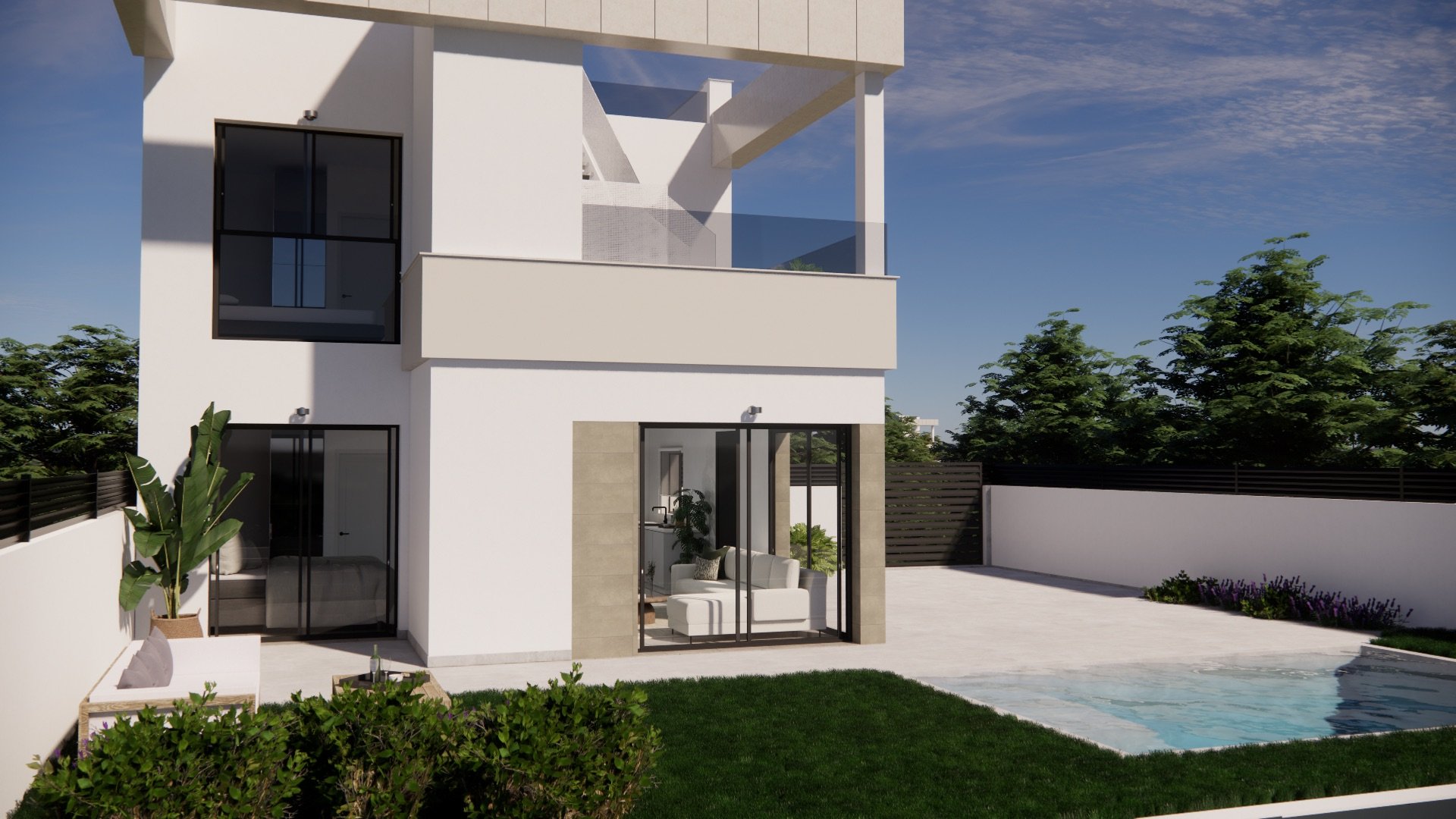 Radhus i Orihuela, Alicante, Spanien 3 sovrum, 95 kvm. Nr. 127828