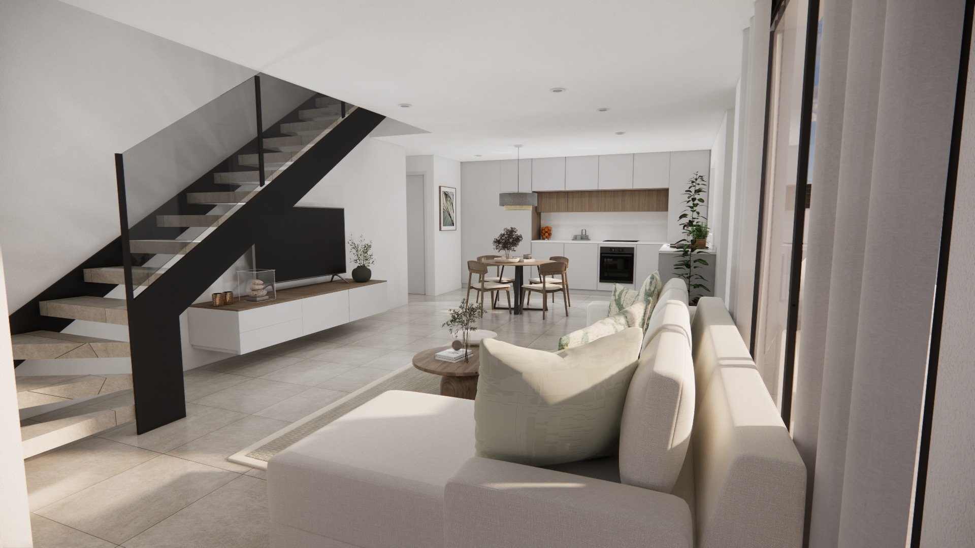 Radhus i Orihuela, Alicante, Spanien 3 sovrum, 95 kvm. Nr. 127828