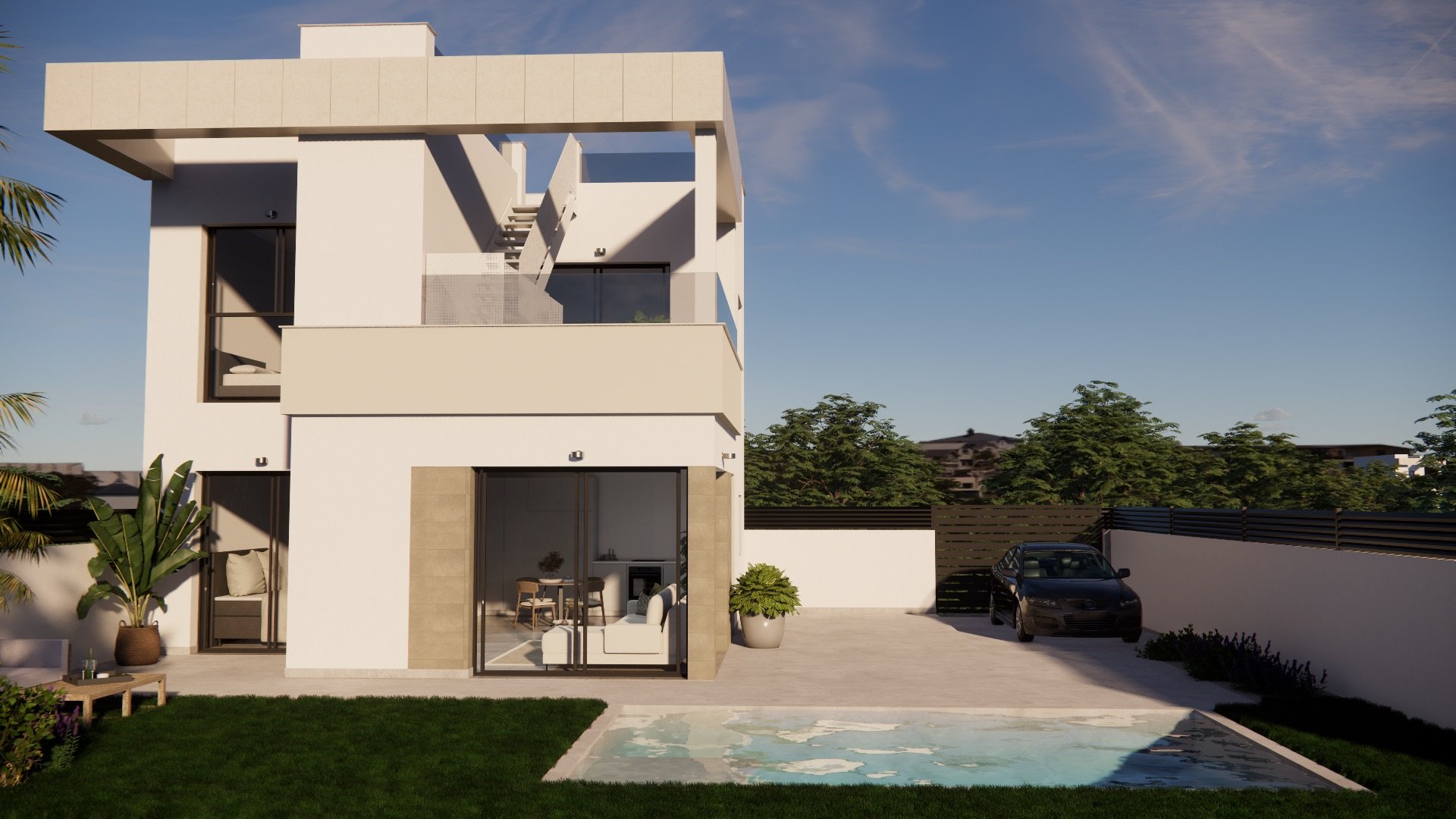 Radhus i Orihuela, Alicante, Spanien 3 sovrum, 95 kvm. Nr. 127828