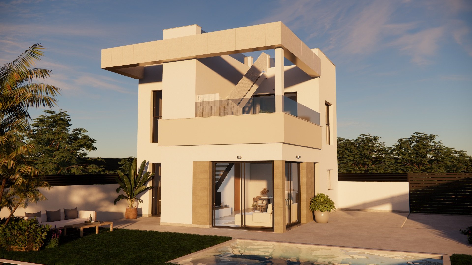 Radhus i Orihuela, Alicante, Spanien 3 sovrum, 95 kvm. Nr. 127828