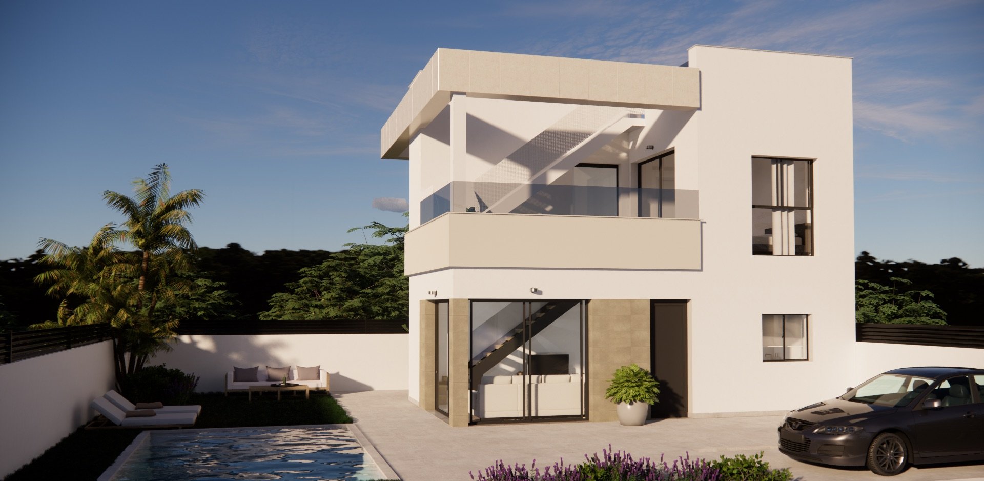 Radhus i Orihuela, Alicante, Spanien 3 sovrum, 95 kvm. Nr. 127828