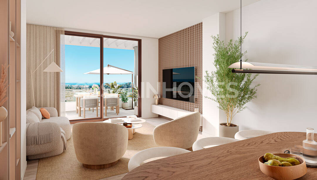Appartamento a Mijas, Malaga, Spagna 2 camere da letto, 73 mq. N° 131264