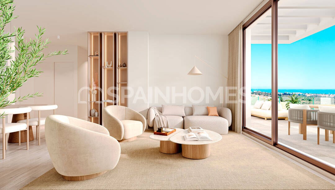 Appartamento a Mijas, Malaga, Spagna 2 camere da letto, 73 mq. N° 131264