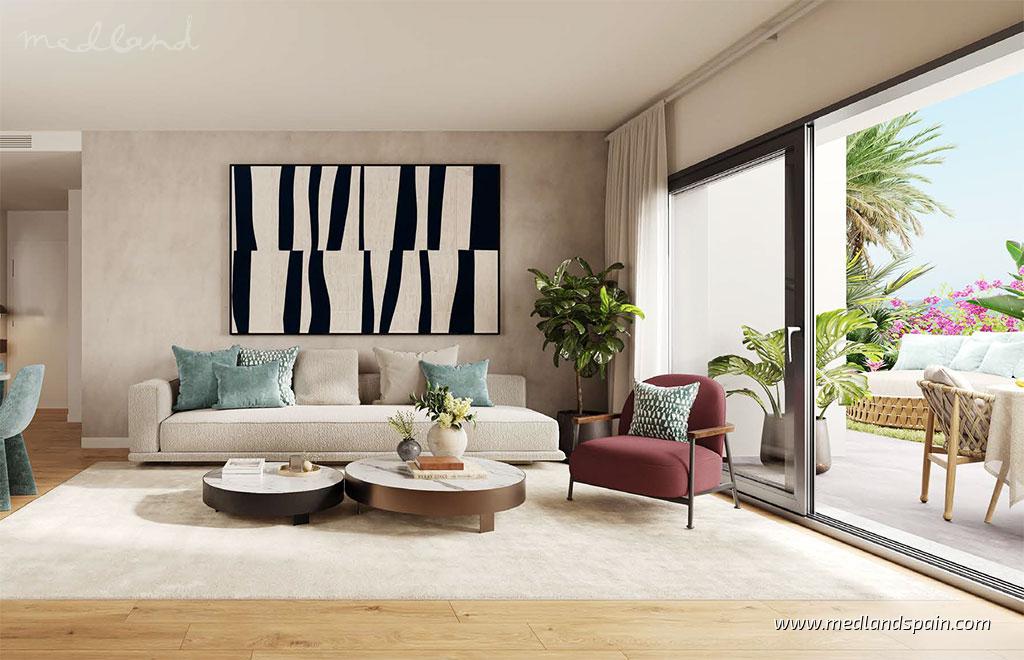 Apartamento en Casares, Málaga, España 2 dormitorios, 138 m2 No. 129932