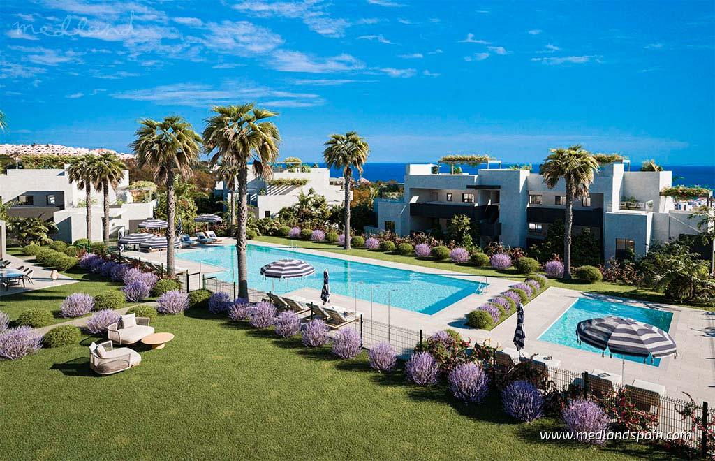 Apartamento en Casares, Málaga, España 2 dormitorios, 138 m2 No. 129932