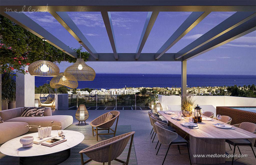 Apartamento en Casares, Málaga, España 2 dormitorios, 138 m2 No. 129932