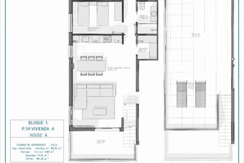 Apartment for sale Vera, Almeria, Spain 3 bedrooms, 100 sq.m. No. 125278 - photo 9