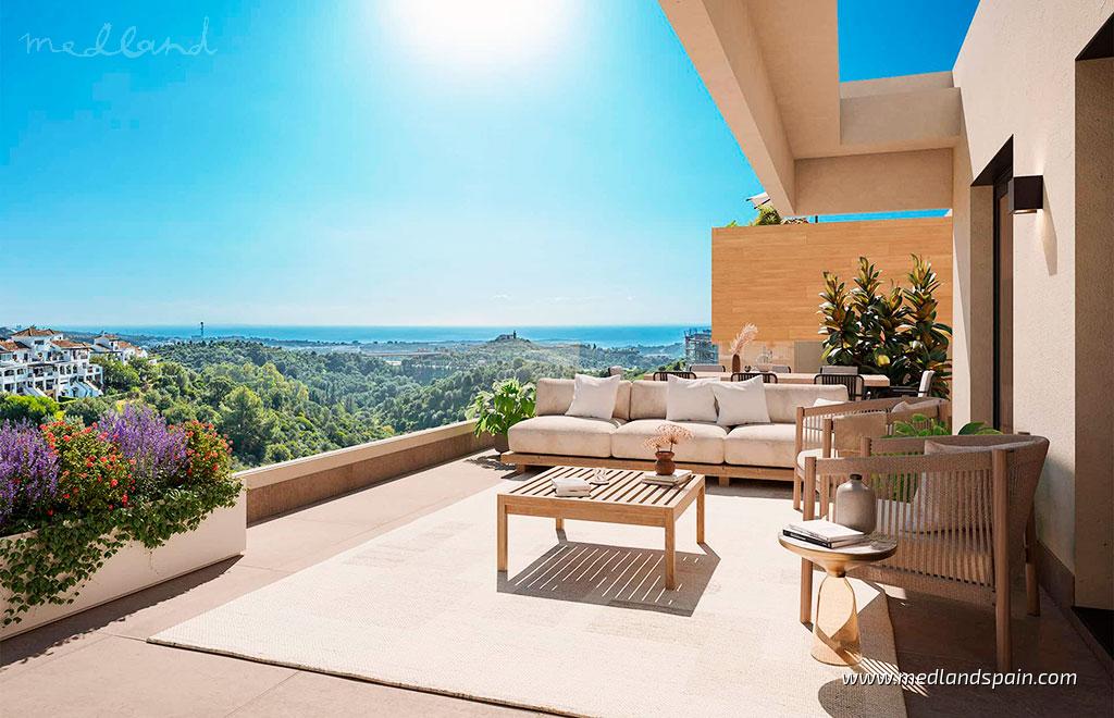 Appartamento a Marbella, Malaga, Spagna 3 camere da letto, 168 mq. N° 129814