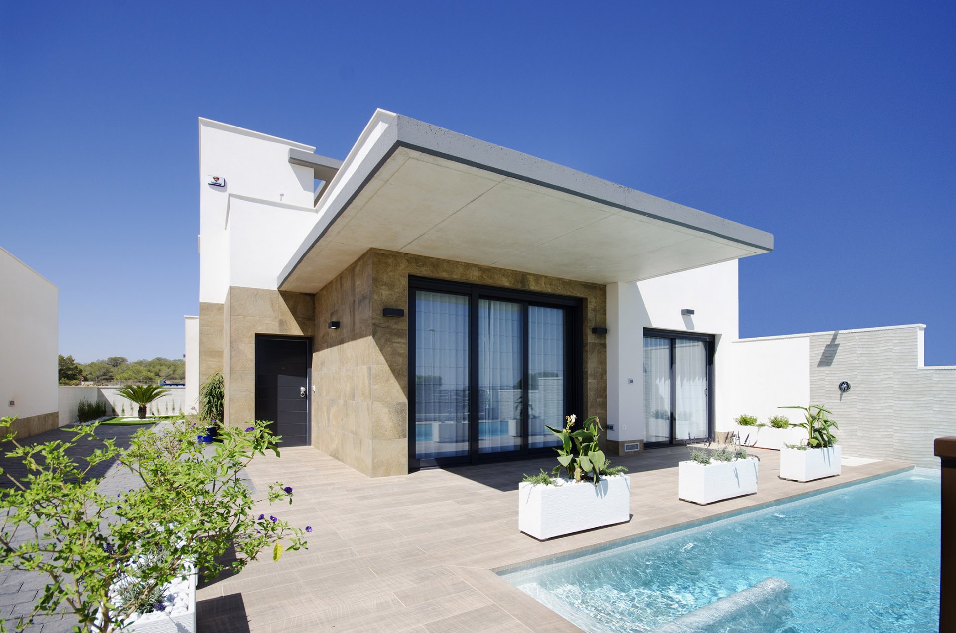 Huvila San Miguel de Salinas, Alicante, Espanja 4 makuuhuonetta, 135 m2 No. 132301