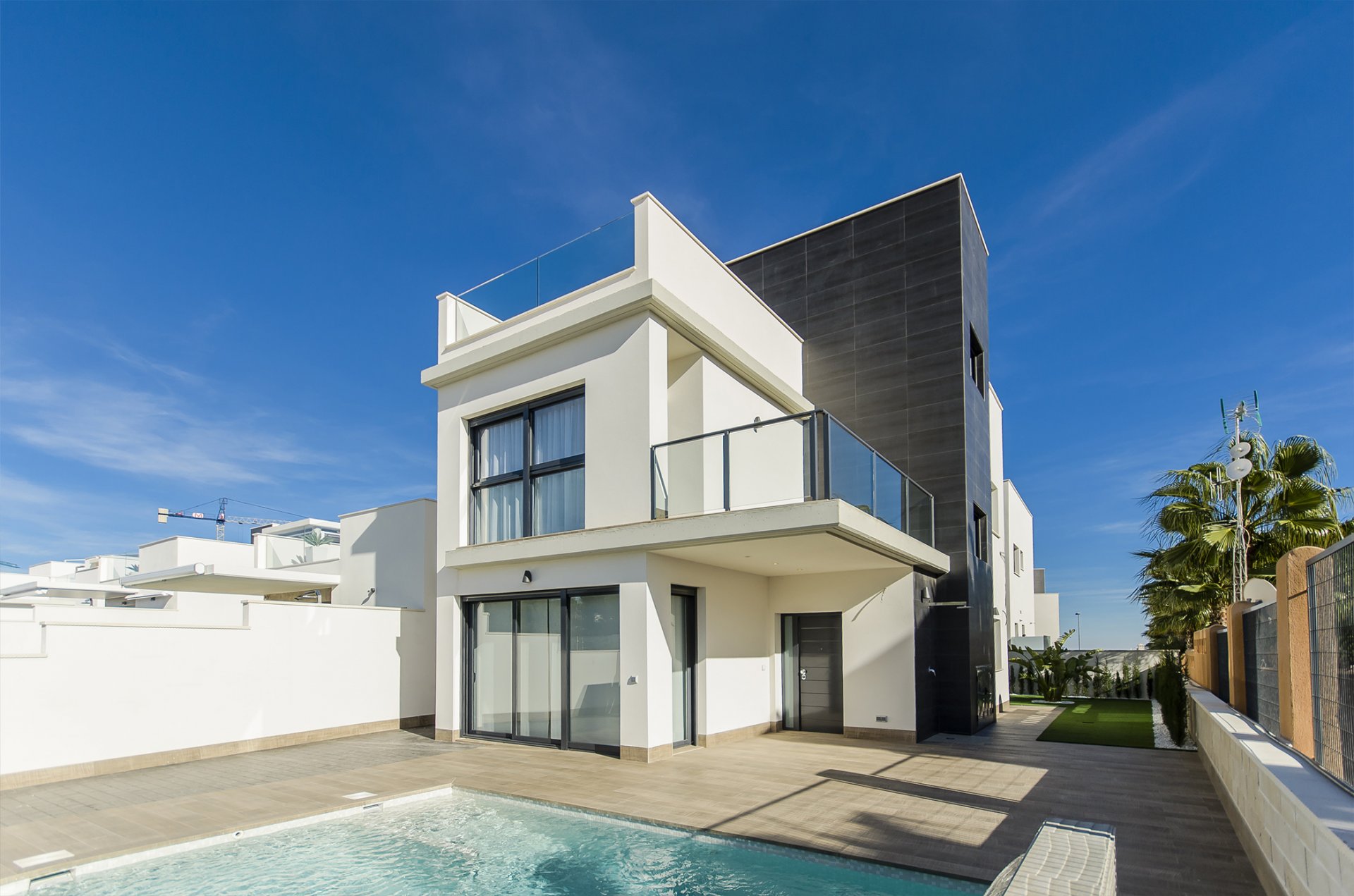 Huvila San Miguel de Salinas, Alicante, Espanja 4 makuuhuonetta, 135 m2 No. 132301