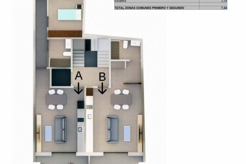 Lägenhet till salu Alicante, Spanien 2 sovrum, 64 kvm. Nr. 131380 - foto 4