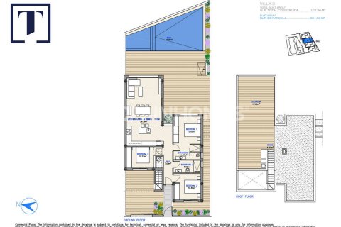 Продажа виллы Лос-Алькасарес, Мурсия, Испания 3 спальни, 104м2 №132780 - фото 11