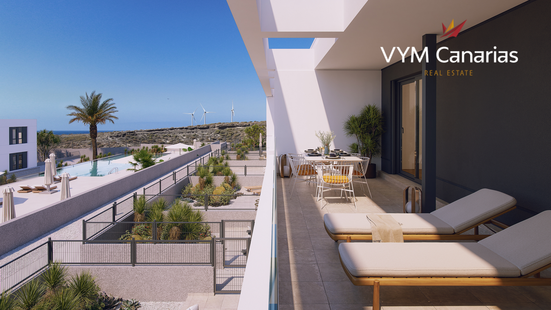 Wohnung in Abades, Tenerife, Spanien 2 Schlafzimmer, 88 m2 Nr. 122391