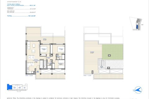 Penthouse for sale Los Alcazares, Murcia, Spain 3 bedrooms, 89 sq.m. No. 128509 - photo 14