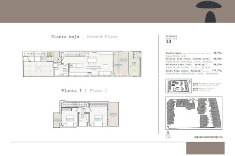 Huvila myytävänä Denia, Alicante, Espanja, 2 makuuhuonetta, 90 m2 No. 121070 - kuva 10