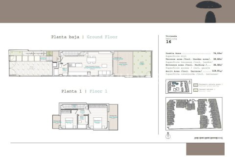 Huvila myytävänä Denia, Alicante, Espanja, 2 makuuhuonetta, 90 m2 No. 121070 - kuva 12