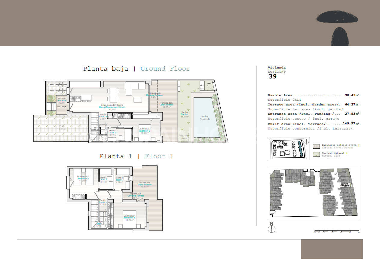 Villa in Denia, Alicante, Spain 2 bedrooms, 90 sq.m. No. 121070