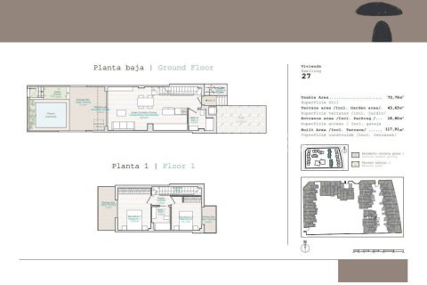 Huvila myytävänä Denia, Alicante, Espanja, 2 makuuhuonetta, 90 m2 No. 121070 - kuva 17