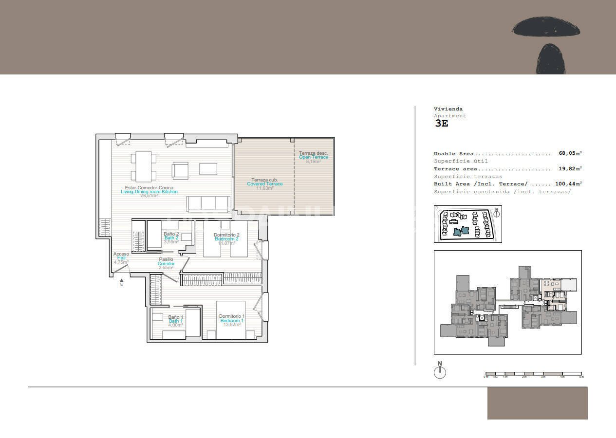 Apartamento en Dénia, Alicante, España 2 dormitorios, 66 m2 No. 121068