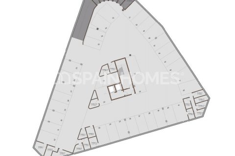Продажа квартиры в Кальпе, Аликанте, Испания 1 спальня, 61м2 №121844 - фото 17