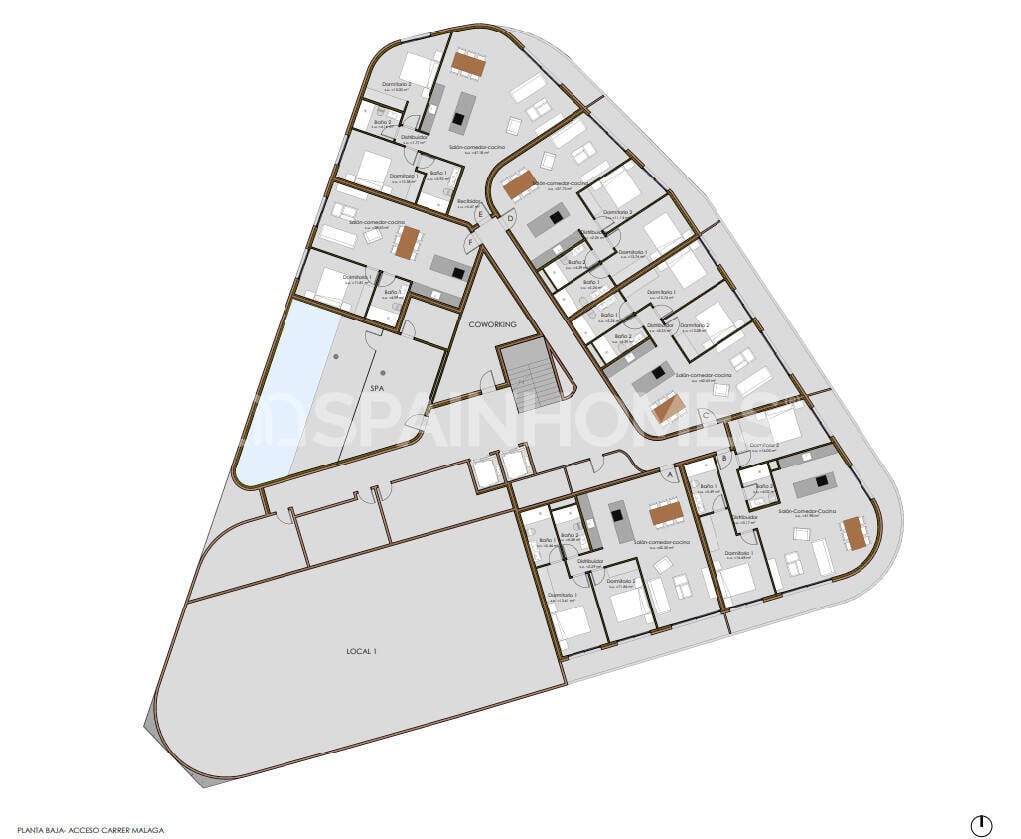 Apartamento en Calpe, Alicante, España 3 dormitorios, 120 m2 No. 121847