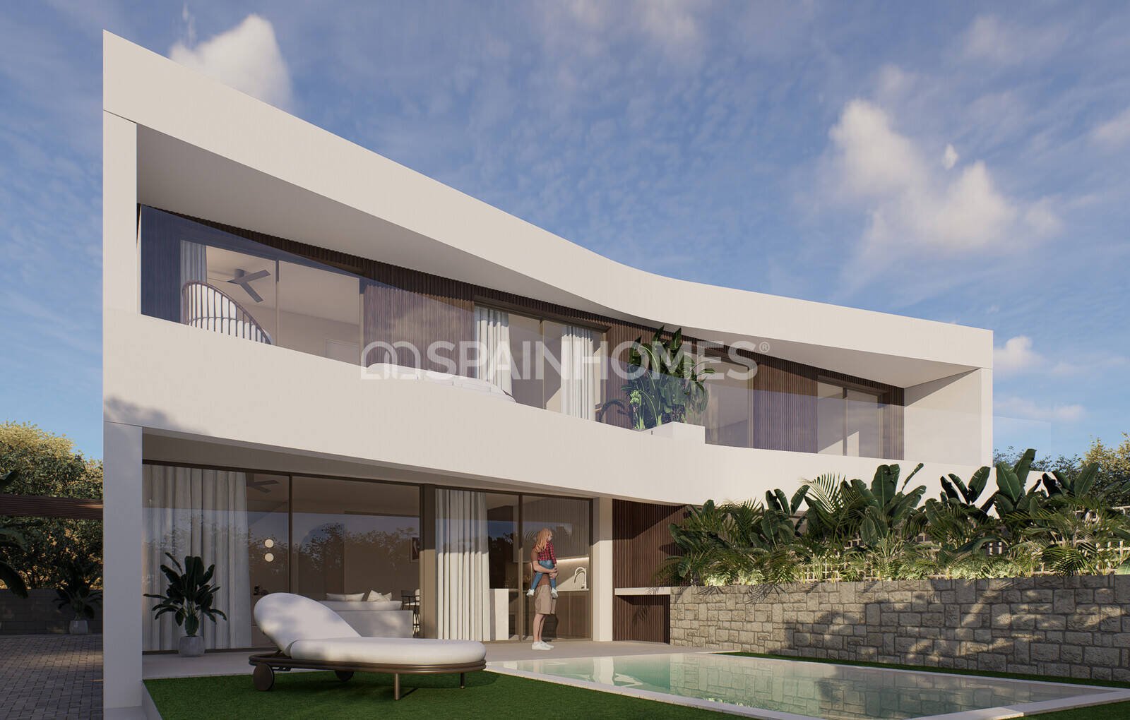 Villa i Santa Pola, Alicante, Spanien 3 sovrum, 164 kvm. Nr. 121843