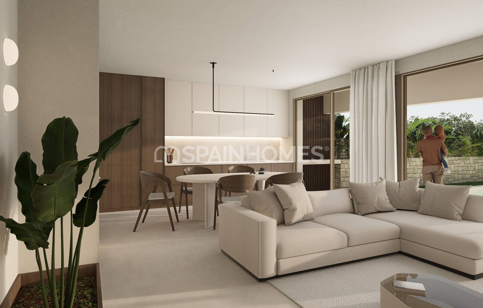 Villa i Santa Pola, Alicante, Spanien 3 sovrum, 164 kvm. Nr. 121843