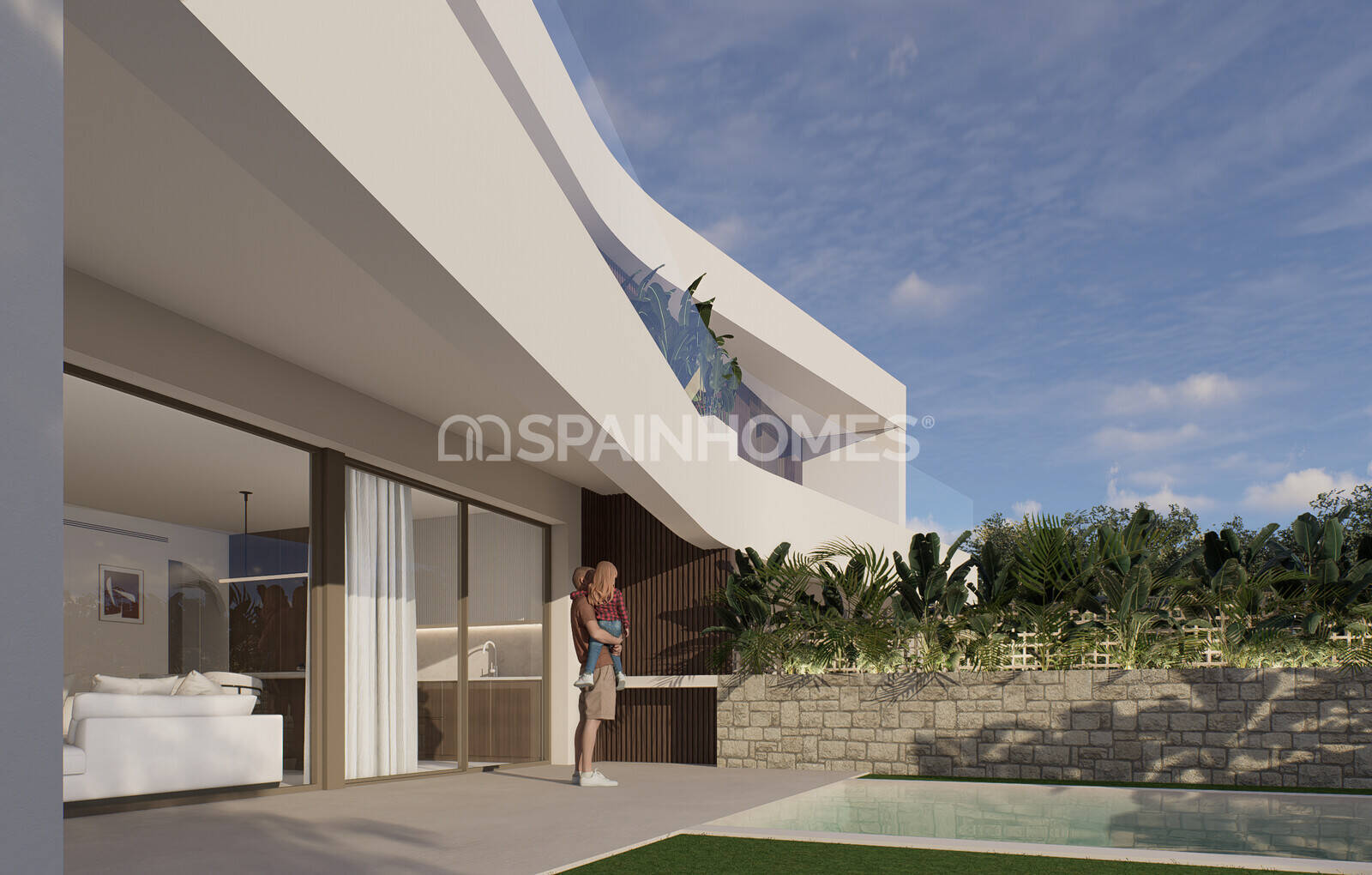 Villa i Santa Pola, Alicante, Spanien 3 sovrum, 164 kvm. Nr. 121843