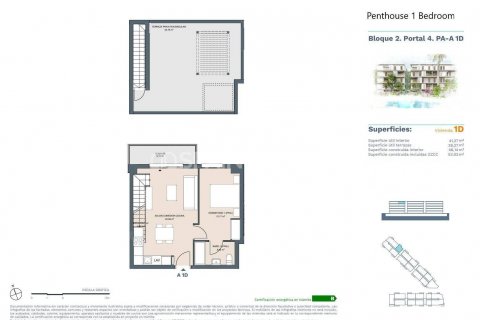 Penthouse for sale Denia, Alicante, Spain 3 bedrooms, 103 sq.m. No. 132748 - photo 12