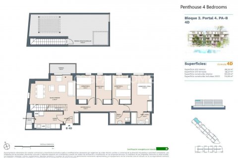 Penthouse for sale Denia, Alicante, Spain 3 bedrooms, 103 sq.m. No. 132748 - photo 13