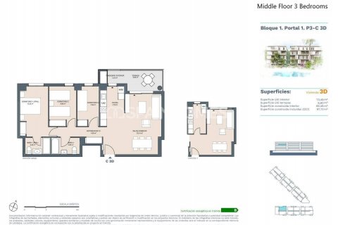 Penthouse for sale Denia, Alicante, Spain 3 bedrooms, 103 sq.m. No. 132748 - photo 10