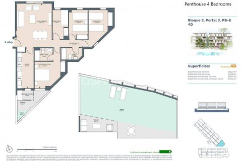 Penthouse for sale Denia, Alicante, Spain 3 bedrooms, 103 sq.m. No. 132748 - photo 8