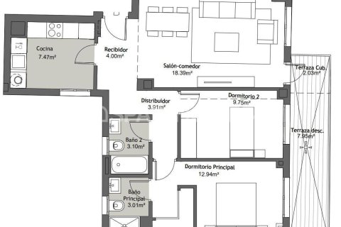 Penthauss pārdošanā Velez-Malaga, Malaga, Spānijā 3 istabas, 67 m2 Nr. 132746 - attēls 8