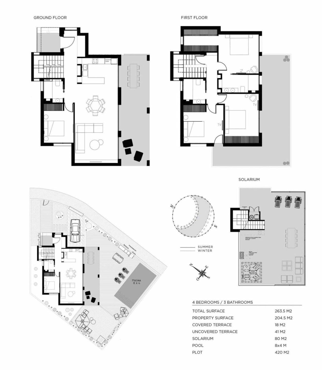 Villa i Rojales, Alicante, Spanien 4 sovrum, 263 kvm. Nr. 121496