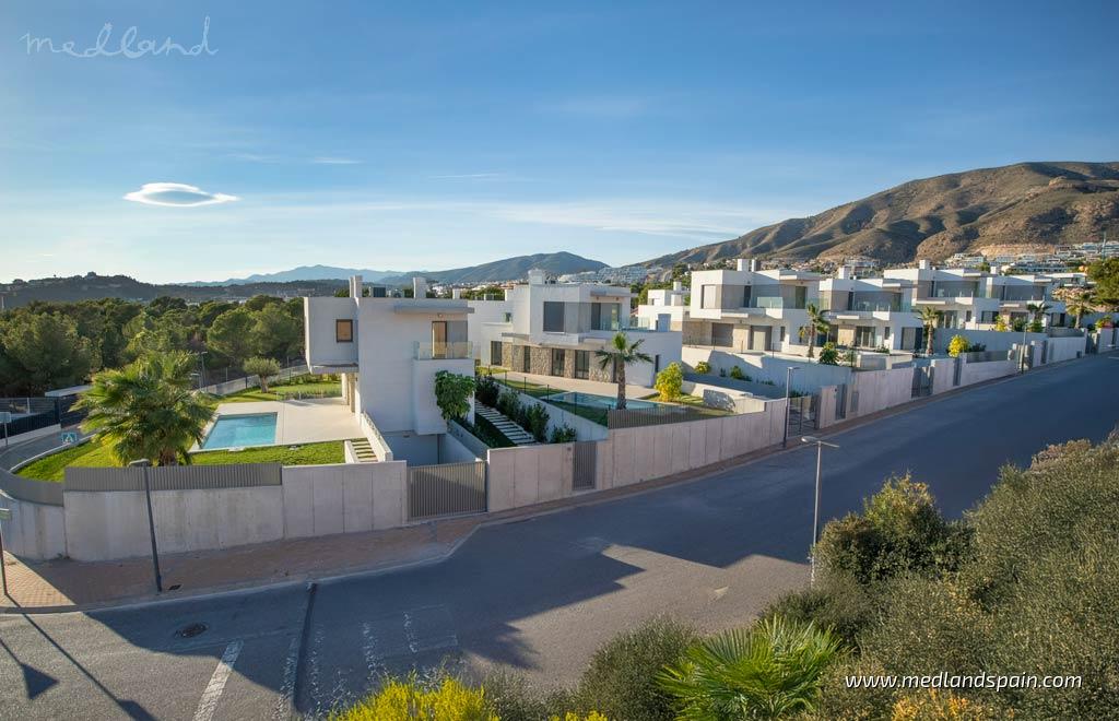 Villa i Finestrat, Alicante, Spanien 4 sovrum, 348 kvm. Nr. 120199