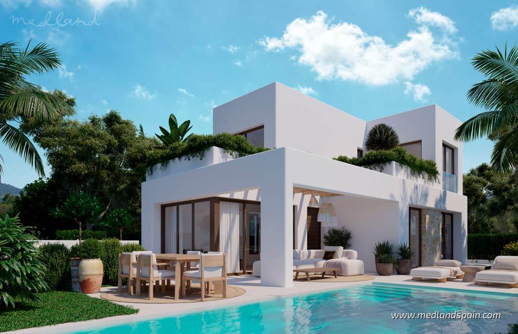 Villa i Finestrat, Alicante, Spanien 4 sovrum, 348 kvm. Nr. 120199