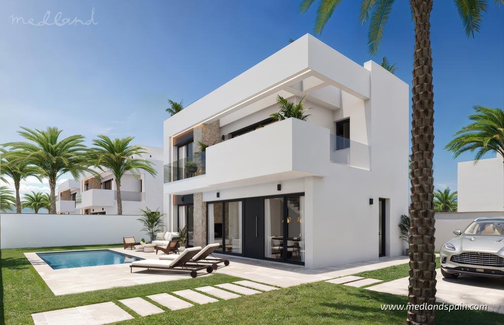 Villa in Los Alcazares, Murcia, Spain 3 bedrooms, 217 sq.m. No. 122361