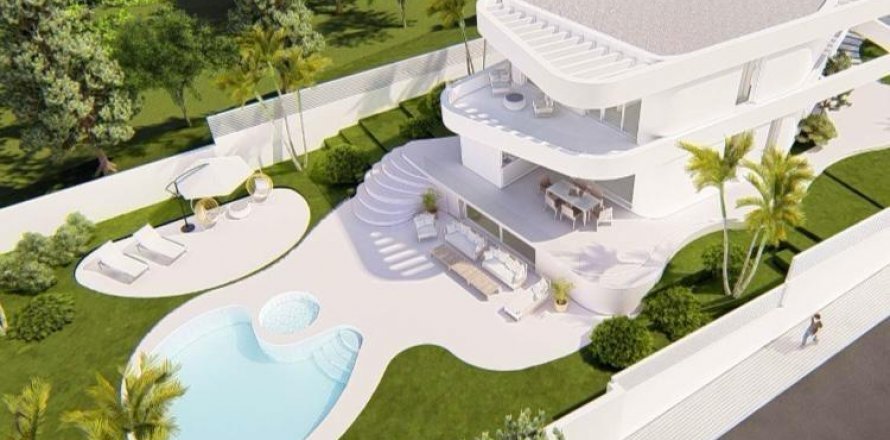 Villa La Font, Alicante, Spanien 4 sovrum, 500 kvm. Nr. 127276