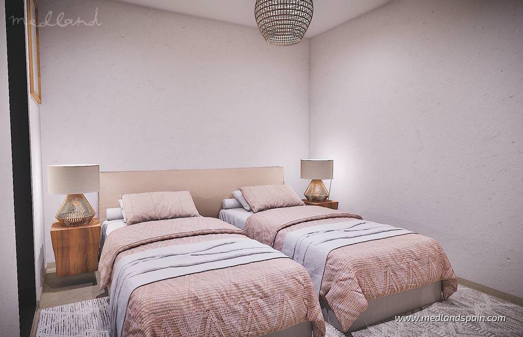 Квартира в Мар де Кристал, Мурсия, Испания 3 спальни, 151м2 №129169