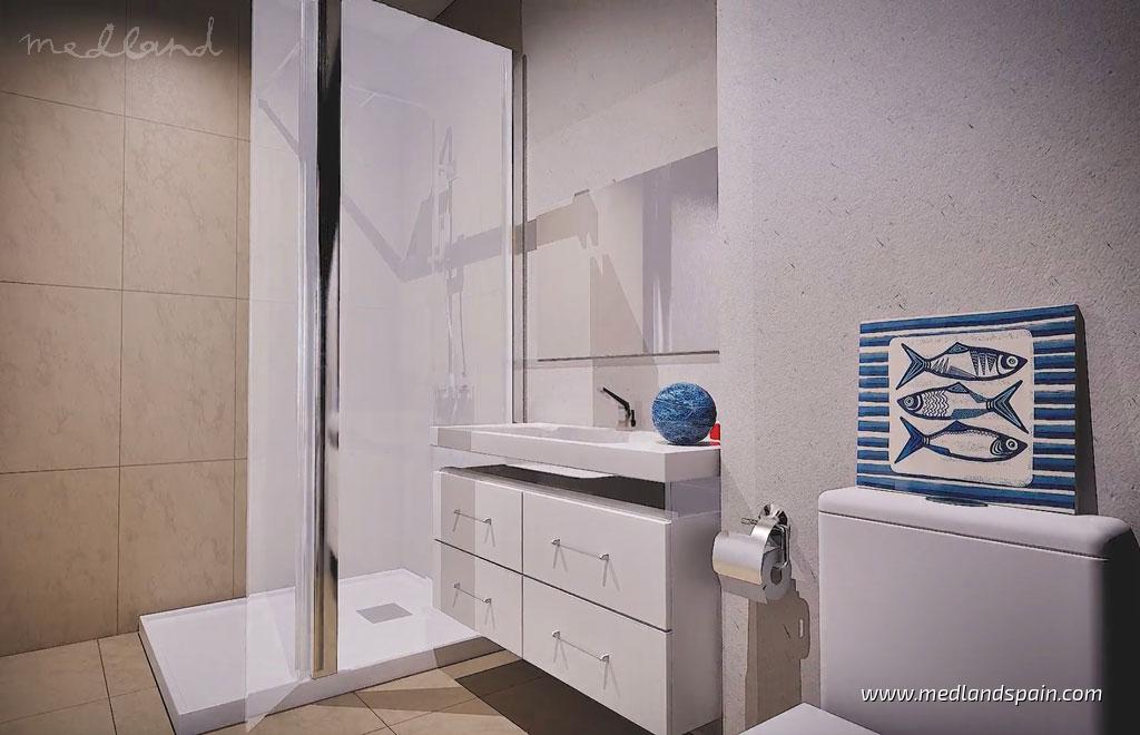 Квартира в Мар де Кристал, Мурсия, Испания 3 спальни, 151м2 №129169