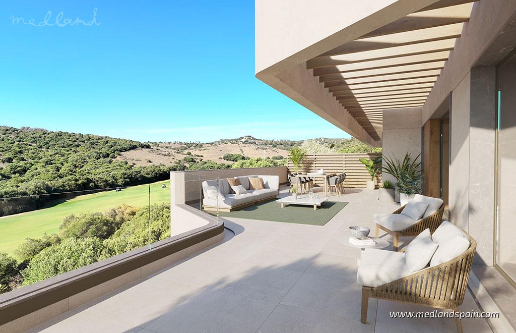 Apartment in San Roque, Cadiz, Spain 2 bedrooms, 105 sq.m. No. 129166