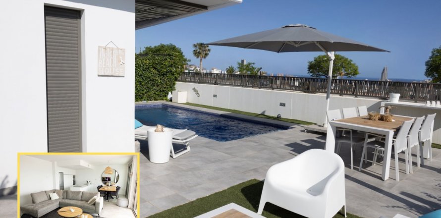 Villa Finestrat, Alicante, Spagna 4 camere da letto, 219 mq. N° 125913